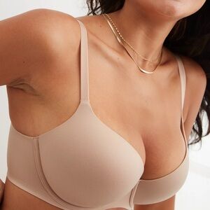 AERIE SUNNIE PUSH UP BRA NUDE (“Sands”)  SIZE 38C